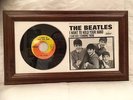 The Beatles- I Want To Hold Your Hand 45 &  Picture Sleeve FRAMED & MATTED gift?