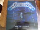 METALLICA RIDE THE LIGHTNING FIRST ISSUE VINYL ALBUM MUSIC FOR NATIONS MFN 27