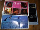 PINK FLOYD the dark side of the moon 1973-EARLY UK PRESS+ 2 POSTERS (A3;B3)-EX++