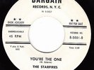 STARFIRES - Bargain 5001 - You're the One / So Much - VG/VG+ DOO-WOP DJ (orig)
