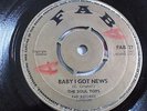 The Soul Tops / Teddy King & Busters All Stars* ?– Baby I Got News-7'- Listen G-