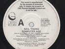NEIL YOUNG   Rare 1982 Australian Promo Only 7