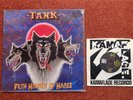 Filth Hounds of Hades - Tank Vinyl LP EX c/w Free 7