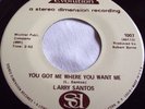 LARRY SANTOS   YOU GOT ME WHERE YOU WANT ME ** US EVOLUTION 45