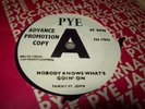 TAMMY ST.JOHN Nobody knows whats going on UK PYE Demo Northern soul two sider