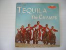 EP 45 W / PICTURE COVER   THE CHAMPS / TEQUILA - CHALLENGE EP 7100 (1958)