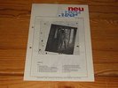 METRONOME NEU 4/80 / 11 PAGE PROMO-HEFT SNIFF N THE TEARS, THE CURE, E BENNATO