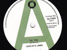 Scots Of St James - Tic Toc / Gypsy Go REPRO killer UK Mod beat psych dancer