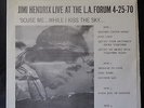 JIMI HENDRIX Live At The Forum 4-25-70 Scuse Me While Kiss Sky LP EX