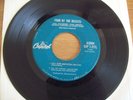 THE BEATLES Capitol 45 RPM EP FOUR BY THE BEATLES EXTENDED PLAY EAP-1-2121 -HEAR