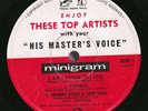 HMV Minigram Promo Bryan Davies / Dave Bridge / Patsy Ann Noble 45
