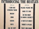 INTRODUCING THE BEATLES VEE JAY MONO VJLP 1062  MONO 'PLEASE PLEASE ME' NO COMMA