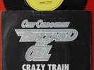 OZZY OSBOURNE CRAZY TRAIN...1980 RARE UK A PROMO 7“ randy rhoads black sabbath