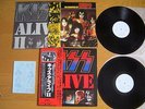 KISS – ALIVE ??obi  Japan  PROMO White label       tatoo sticker,insert,book