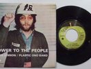 JOHN LENNON Power to the People MINT black star 45 NEAR MINT Picture Sleeve