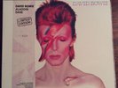 DAVID BOWIE RYKO  LP * Rare* ALADDIN SANE - LIMITED ED. # 0518 greCLEAR VINYL