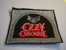 OZZY OSBOURNE – very rare old original 80s LOGO, UNCUT Patch   metal