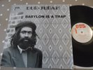 RARE REGGAE UK VINYL LP EX+ DUB JUDAH BABYLON IS A TRAP JOCKEY DJLP002 TOP AUDIO