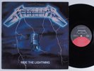 METALLICA Ride the Lightning ELEKTRA LP