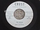 TONY CASANOVA - The Grave, 1958, rocker, Promo