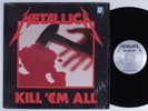 METALLICA Kill 'Em All MEGAFORCE LP VG++ SHRINK