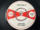 JUSTIN HINES AND THE DOMINOES Rub Up Push Up 45 Island Records WI-194 UK 1965