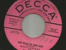 GOSPEL JUMP R&B POPCORN - MARIE KNIGHT- WHO ROLLED THE STONE -HEAR - 1954  DECCA