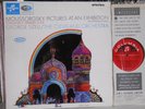 Columbia SAX 2556 Red Semi George Szell CO Mussorgsky Pictures at an Exhibition