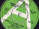 JIMMY RUFFIN * FAREWELL IS A LONELY SOUND * RARE MOTOWN DEMO TMG 726 PLAYS GREAT