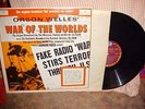 Collectible Record LP  ORSON WELLES WAR OF THE WORLDS  Orig Broadcast XLNT