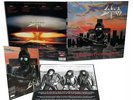 SODOM Persecution Mania Expurse of Sodomy 2xLP BLUE + promo standee
