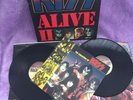 KISS ALIVE II VINYL EX WAX EX COVER W/BOOKLET ORIG 1977 