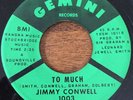JIMMY CONWELL-TO MUCH 45 GEMINI Northern Soul NM