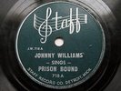 JOHNNY WILLIAMS (JOHN LEE HOOKER) Prison Bound / Bumble Bee Blues Detroit 78