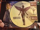NIRVANA IN UTERO PICTURE DISK LP + POSTER +TICKET 10TH ANNIVERSARY 2003 VG+/EXEX