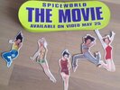 SPICE GIRLS - SPICE WORLD THE MOVIE - RARE OFFICIAL PROMO DISPLAY MOBILE