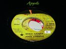 PROMO MONO STEREO John Lennon Mind Games 45 Apple 1858 Shiny EX+
