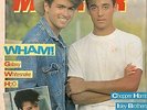 Wham  on Magazine Cover 20 August 1983      David Coverdale      Gary Byrd