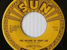 GEORGE and LOUIS The Return Of Jerry Lee SUN 301 Original 45rpm VG++