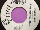 Northern/Rare Soul 45 Don Varner-Tear stained face-Quinvy Reissue
