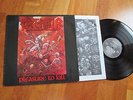 KREATOR Pleasure To Kill LP OG 1ST PRESS GERMANY NOISE W/ PRINTED INNER SLEEVE