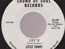 60s RARE NORTHERN LITTLE TOMMY LOV'H + I'M HURT SOUND OF SOUL/ATLANTIC DJ ORIG
