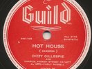 DIZZY GILLESPIE w Charlie Parker —SALT PEANUTS— bop jazz 78 | Guild 1003 | VG+