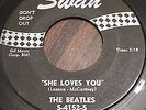 The Beatles 45 RPM - She Loves You/I'll Get You - Swan 4152 - EX