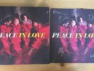 RARE  SIGNED BY BAND - Peace  ?– In Love LP Red Etched Vinyl UK