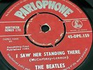 THE BEATLES I Saw Her Standing There Red Indian Label EP 45s Made in India RARE