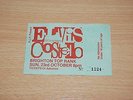 ELVIS COSTELLO - RARE 1983 UK TICKET STUB BRIGHTON TOP RANK
