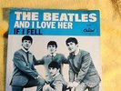 Beatles - And I Love Her / If I Fell - Picture Sleeve - 7