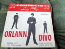 ORLANN DIVO 4 TRACK BRAZIL ORIG 33'S ORLANDIVO BOSSA NOVA BALANCO 1961 DEBUT