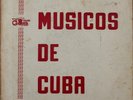 Cuban LP/ MUSICOS DE CUBA/ Gema/ late 195's